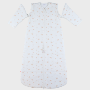 Sac de couchage nomade en coton bio Noukies (6-24m) (Fleurs)