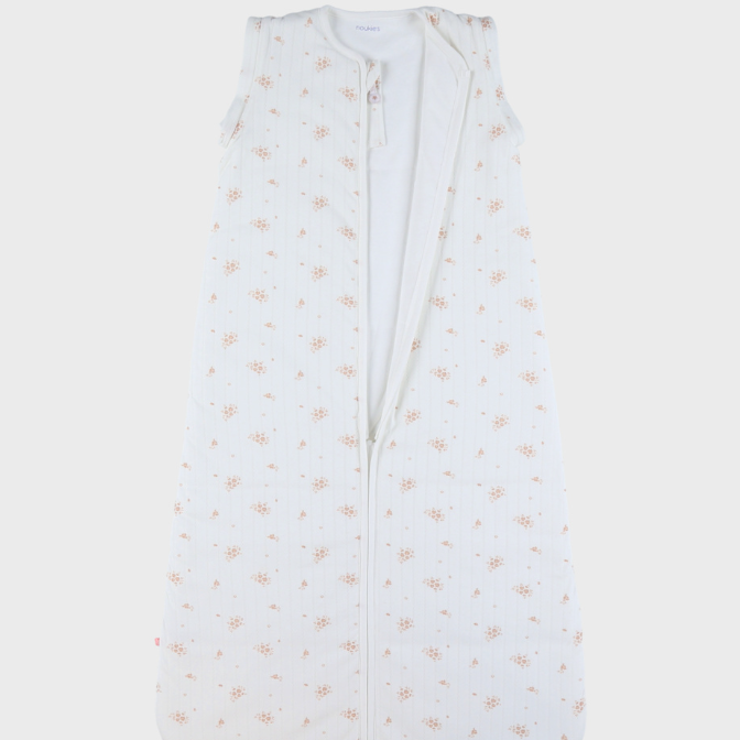 Sac de couchage nomade en coton bio Noukies (6-24m) (Fleurs)