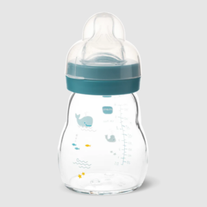 Biberon en verre 170ml MAM (Sealife Bleu)