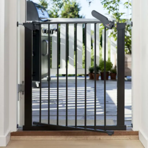 Barrière de sécurité à pression Métal Asta BabyDan (Noir)