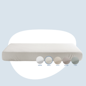 Drap housse respirant Airgosafe ABZ 60x120cm (Ivory)