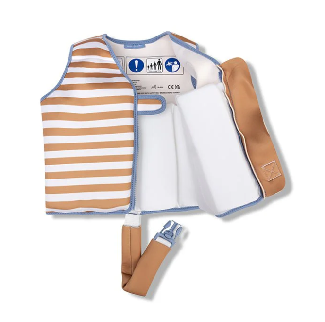 Gilet de sauvetage Softlines 2/3 ans (Brown/White)