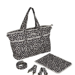 Sac à langer Tote Bag Madrid XXL Beaba (Leopard Clay)