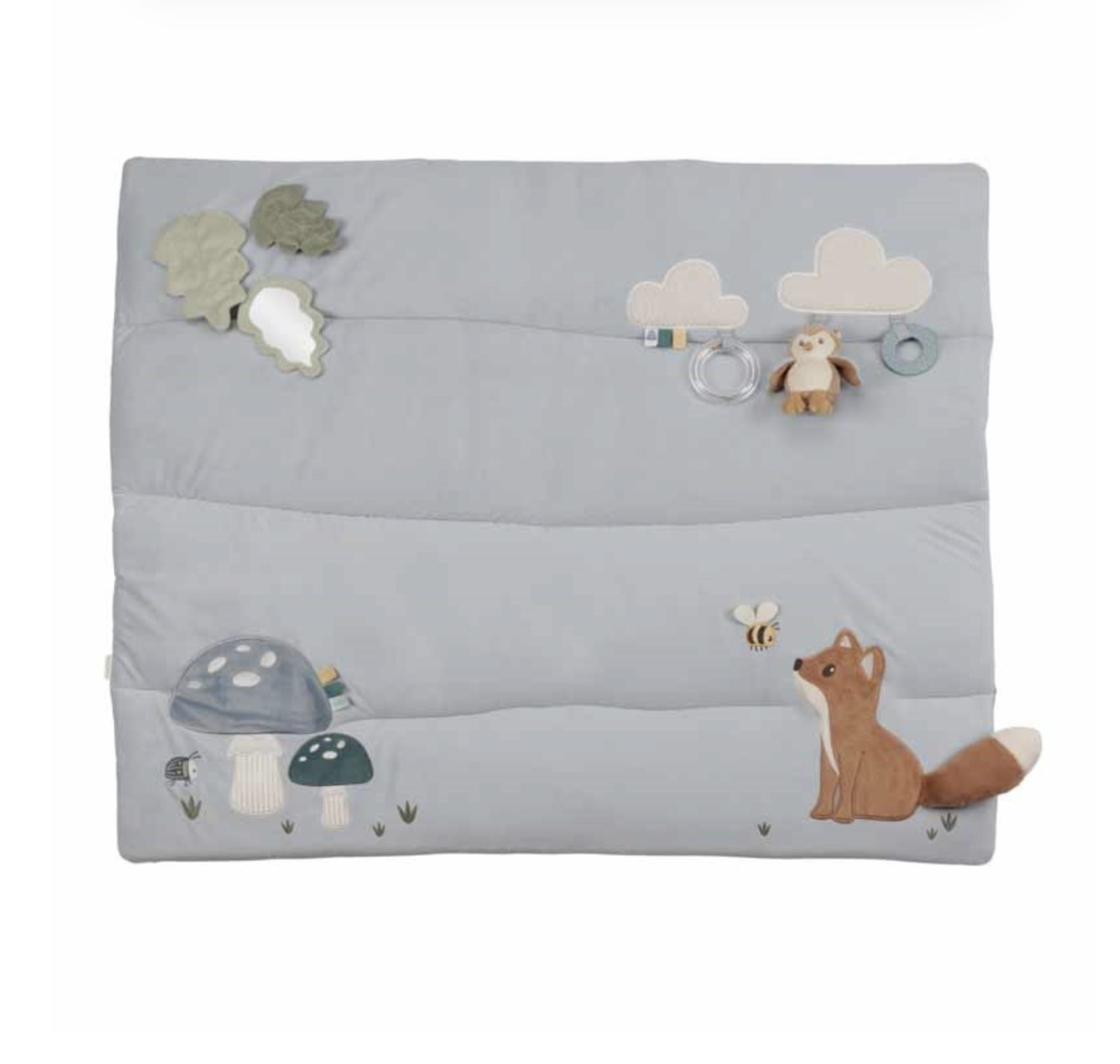 Tapis d'éveil/parc 95x75 cm Forest Friends Little Dutch