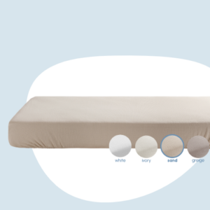 Drap housse respirant Airgosafe ABZ 60x120cm (Sand)
