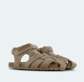 Sandalettes en cuir Shoesme (Taupe)