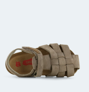 Sandalettes en cuir Shoesme (Taupe)