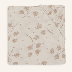 Drap housse jersey 120x60cm Jollein (Leafy Dreams)
