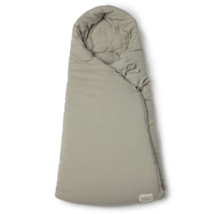 Nid d'ange en gaz de coton Candy Babyshower (Dune Powder)