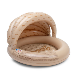 Piscine gonflable avec canopy Swim Essentials (Léopard beige)