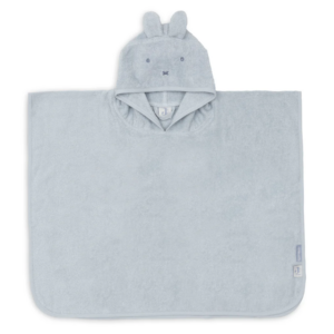Poncho de bain éponge Miffy Jollein (Cloudy Blue)