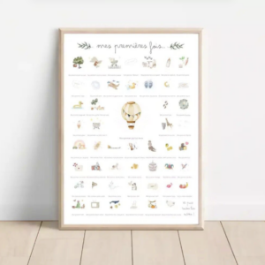 Coffret Affiche 'Mes premières fois' Baby Days (Classic)