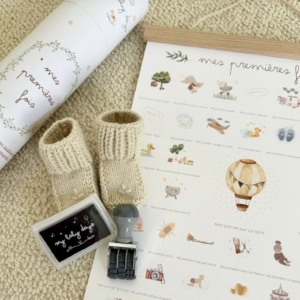 Coffret Affiche 'Mes premières fois' Baby Days (Classic)