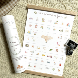 Coffret Affiche 'Mes premières fois' Baby Days (Soft Balloon)