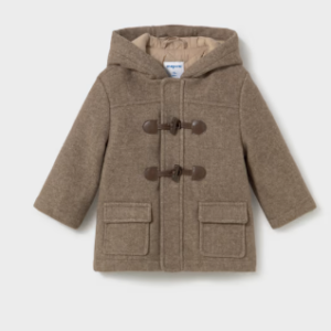 Manteau en laine marron Mayoral Layette