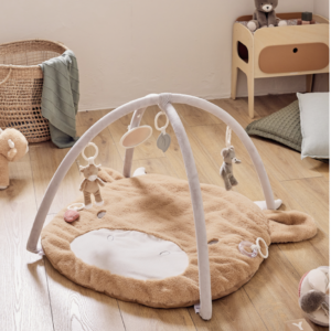 Tapis d'éveil avec arceaux Noukies (Fluffy)