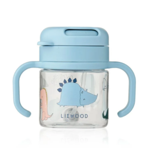 Tasse à paille en tritan Kai Liewood 280ml (Dino Roar)