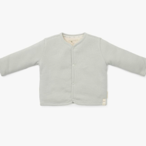 Veste réversible Leaves soft green Little dutch