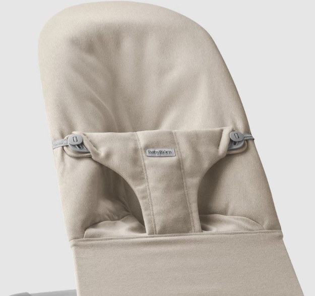 Relax bouncer Babybjorn Bliss (Woven melange Light Beige)