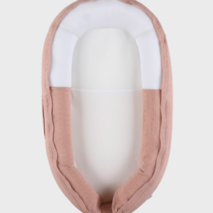 Babynest Kokkoony en musseline de coton Noukies (Rose)