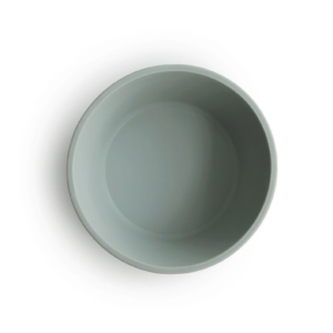 Bol en silicone à ventouse Mushie (Cambridge Blue)