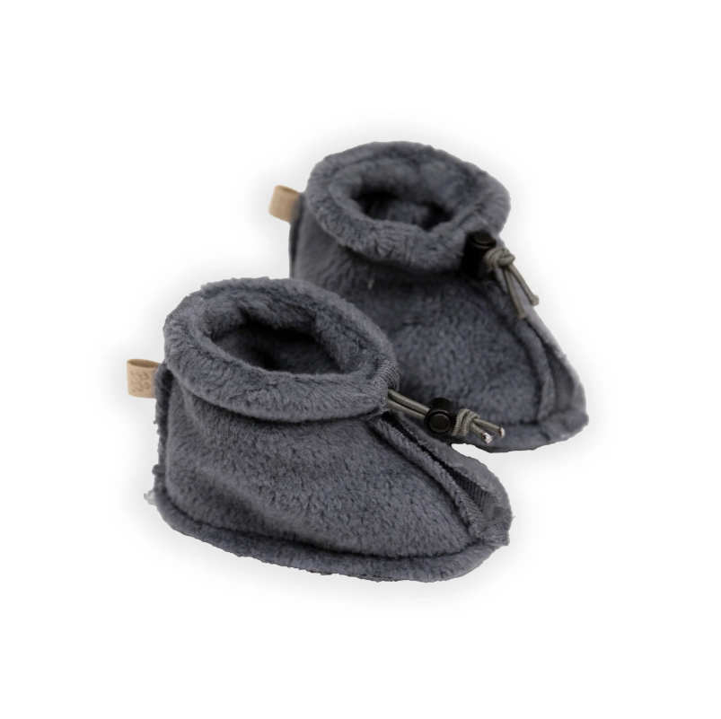 Chaussons teddy Vintage Midnight blue Bamboom (0/6m)
