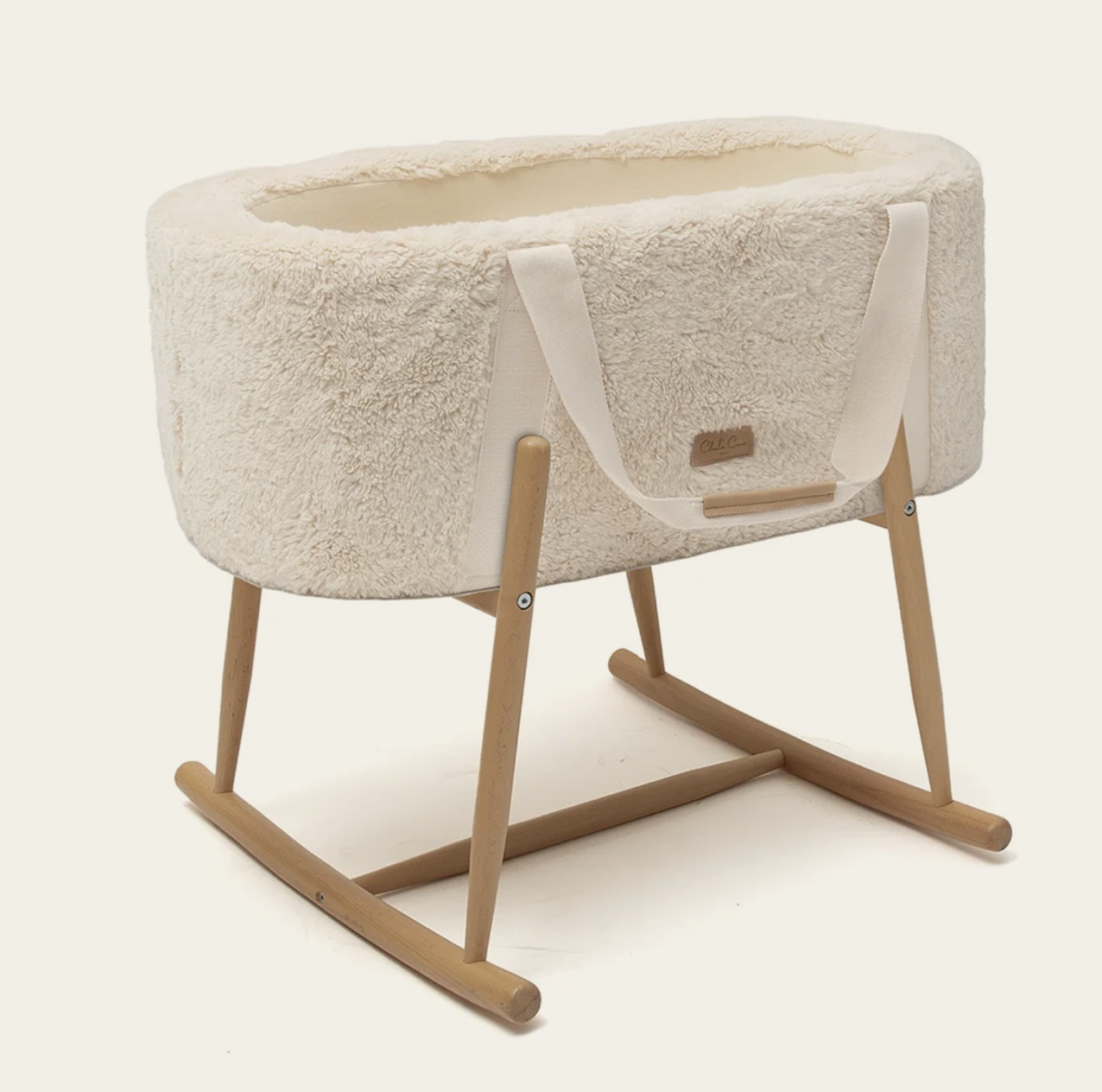 Couffin pour bébé Kuko Charlie Crane (Teddy - Fur Milk)