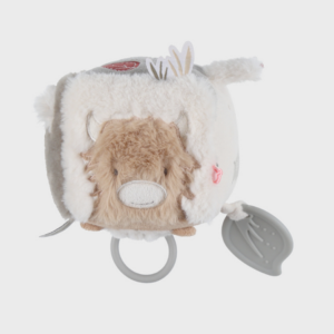 Cube d'activités en tissus Noukies 'Fluffy'
