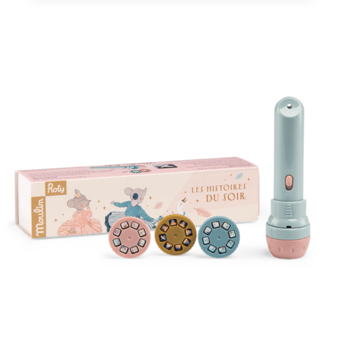 Lampe à histoires du soir 'La petite école de danse' Moulin Roty