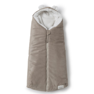 Nid d'ange hiver Babyshower (Zippie Eskimo Suede Almond)