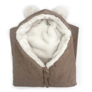 Nid d'ange hiver Babyshower (Zippie Eskimo Suede Almond)