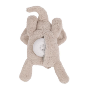 Peluche bruit blanc George l'Eléphant de Flow (Beige) (rechargeable USB-C)