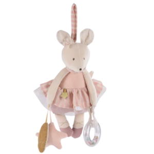 Peluche d'activités Souris 'La petite école de danse' Moulin Roty