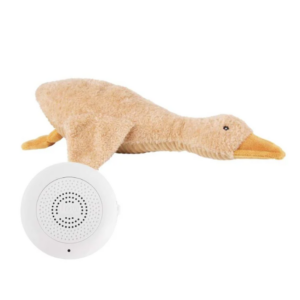 Peluche bruit blanc Oie Liva de Flow (brun) (rechargeable USB-C)