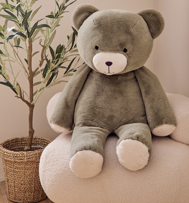 Peluche câline Ours Orso 'Fluffy & Orso' Noukies (80cm)