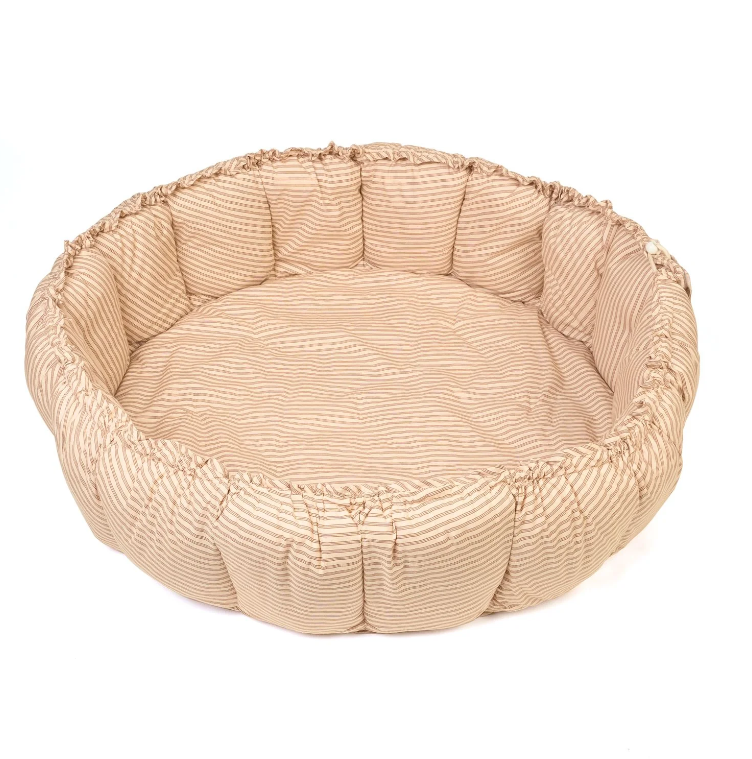 Tapis d'éveil et cocon organic Play&Go Bloom (Stripes Brown)