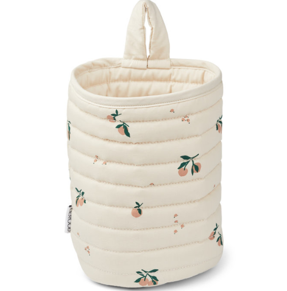 Corbeille à suspendre en tissu Faye Liewood (Peach/Sea shell mix)