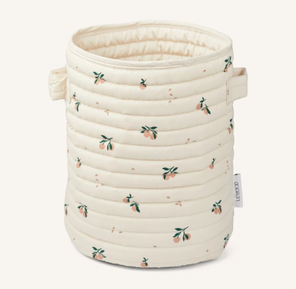 Corbeille de rangement en tissu Ally Liewood (Peach/Sea shell)