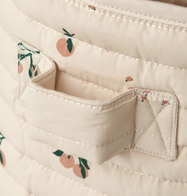 Corbeille de rangement en tissu Ally Liewood (Peach/Sea shell)