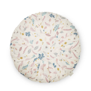 Coussin déco rond Cam Cam (Pressed leaves)
