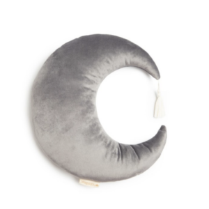 Coussin lune Pierrot Moon Velvet Nobodinoz (Slate Grey)