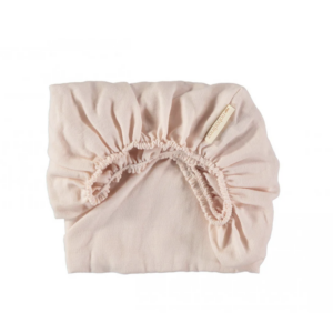 Drap housse pour berceau Nobodinoz Melody 40x80cm (Dream Pink)