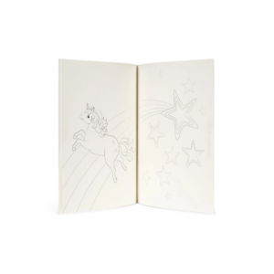 Livre à colorier + crayons Konges Slojd (Licorne)