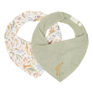 Lot de 2 bandanas coton organic Little dutch (Safari Wonders)