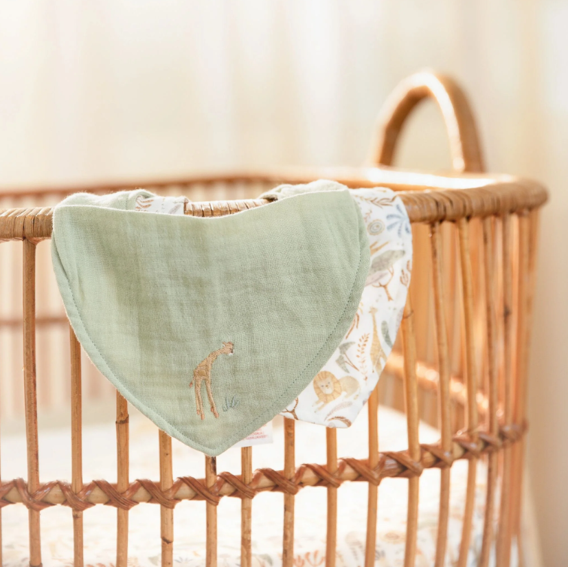 Lot de 2 bandanas coton organic Little dutch (Safari Wonders)