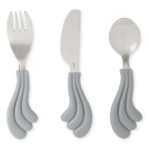Lot de 3 couverts en inox Wave Konges Slojd (Whale)