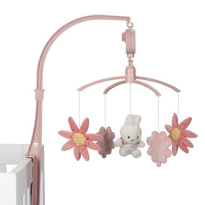 Mobile musical Miffy Lucky Blossom (rose)