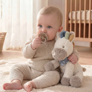 Peluche câline Poney Lino Noukies (25cm)