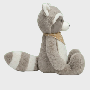 Peluche câline Raton laveur Raku Noukies (40cm)