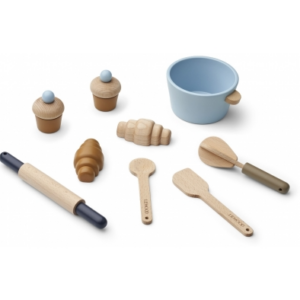 Set de patisserie en bois Lisbeth Liewood (Blue multi mix)